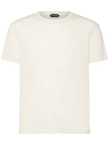 Camiseta De Algodón - TOM FORD - Modalova