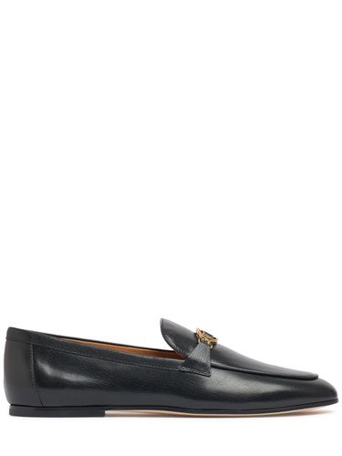 Mm Hohe Lederloafer Mit Logo - TOD'S - Modalova