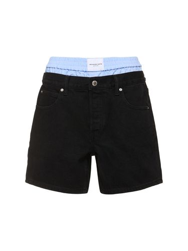 Baumwollshorts Mit Boxershorts - ALEXANDER WANG - Modalova