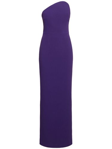 Eve Strapless Woven Crepe Long Dress - SOLACE LONDON - Modalova