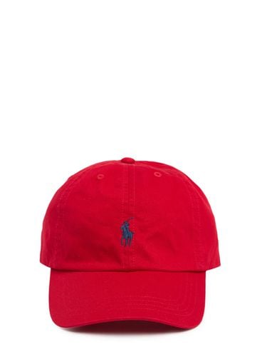 Gorra De Baseball De Gabardina De Algodón - POLO RALPH LAUREN - Modalova