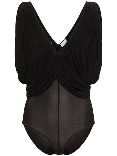 Draped Jersey Bodysuit - MAGDA BUTRYM - Modalova