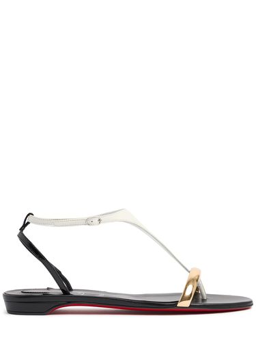 Mm Athinita Nappa Flat Sandals - CHRISTIAN LOUBOUTIN - Modalova