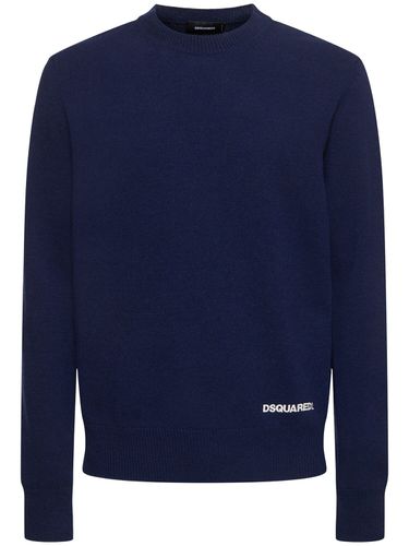 Crewneck Knit Sweater - DSQUARED2 - Modalova