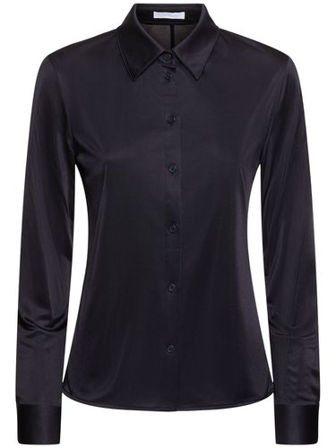 Camicia Slim In Raso Fluido - HELMUT LANG - Modalova