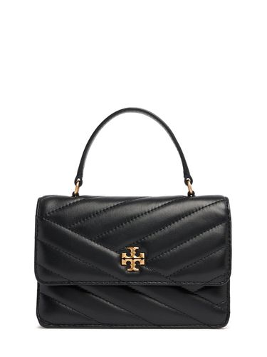 Bolso Mini Kira Chevron De Piel - TORY BURCH - Modalova