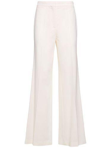 Tailored Wool Blend Flared Pants - STELLA MCCARTNEY - Modalova