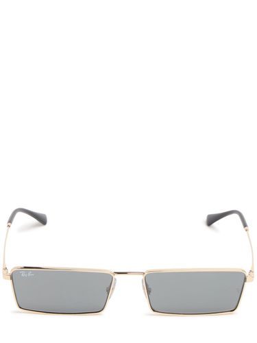 Squared Metal Sunglasses - RAY-BAN - Modalova