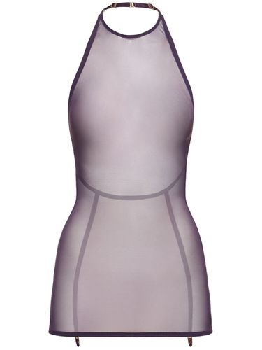 Retta Mesh Mini Dress - BORDELLE - Modalova