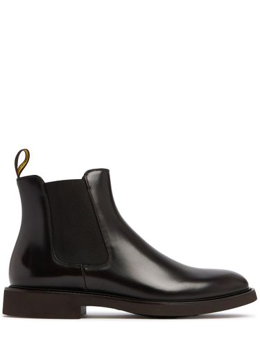 Glossy Leather Beatle Boots - DOUCAL'S - Modalova