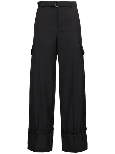 Tailored Straight Pants - SACAI - Modalova