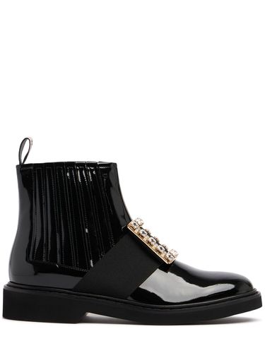 Mm Hohe Lacklederstiefel "viv Rangers" - ROGER VIVIER - Modalova