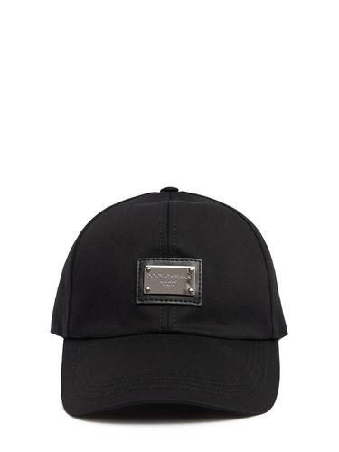 Logo Plaque Baseball Hat - DOLCE & GABBANA - Modalova