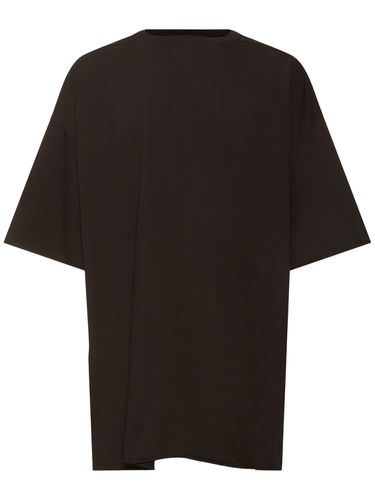 Tommy T Cotton Jersey T-shirt - RICK OWENS - Modalova