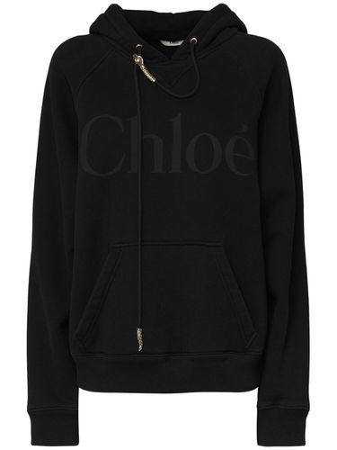 Sudadera De Algodón Con Capucha - CHLOÉ - Modalova