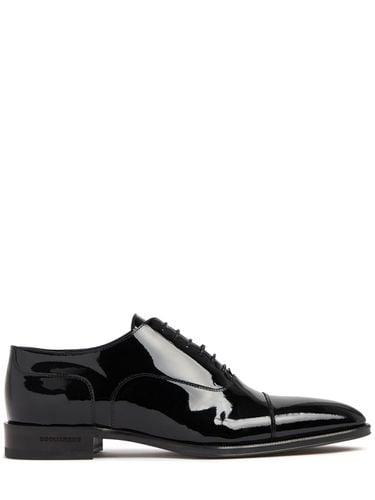 Oxford-schnürschuhe Aus Lackleder - DSQUARED2 - Modalova