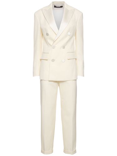 Boston Wool Blend Twill Suit - DSQUARED2 - Modalova