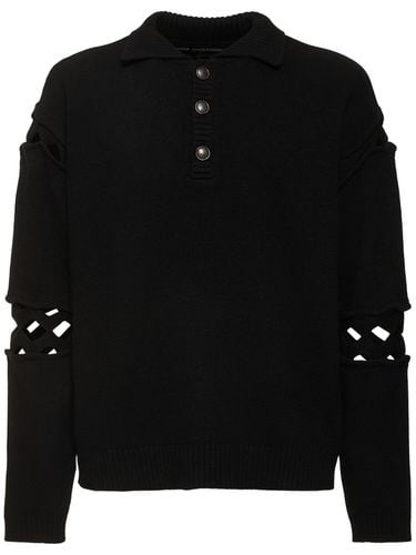 Cutout Polo Sweater - ANDERSSON BELL - Modalova