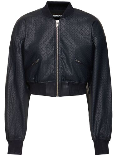 Chaqueta Bomber De Piel Sintética - ROTATE - Modalova