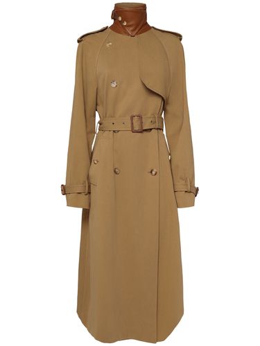 Cotton Gabardine Trench Coat - CHLOÉ - Modalova