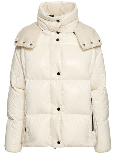 Chaqueta De Plumas De Nylon Laqué - MONCLER - Modalova