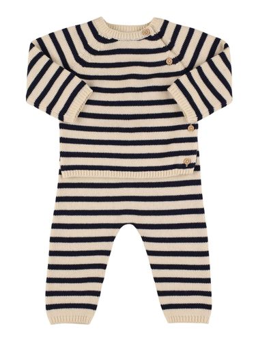 Pantalones Y Suéter De Punto De Algodón - PETIT BATEAU - Modalova