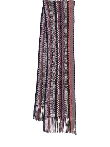 Schal Aus Wollmischjacquard - MISSONI - Modalova