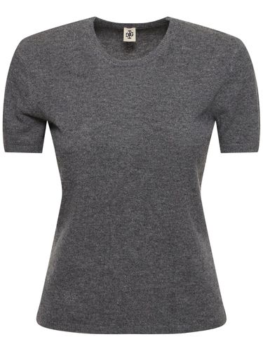 Como Short Sleeve Wool Knit Top - THE GARMENT - Modalova