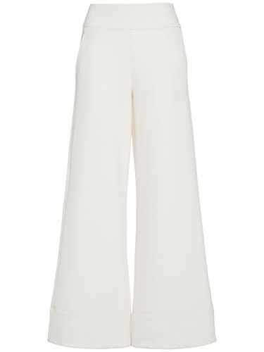 Fagiani Neoprene Wide Leg Pants - MAX MARA - Modalova