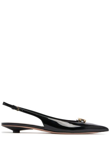 Slingback Vlogo In Vernice 20mm - VALENTINO GARAVANI - Modalova