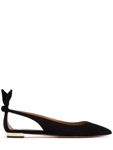 Mm Hohe Ballerinas „bow Tie“ - AQUAZZURA - Modalova