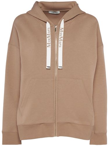 Jour Cotton Jersey Zip Up Sweatshirt - 'S MAX MARA - Modalova