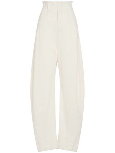 Glauco Cotton Bull Wide Pants - SPORTMAX - Modalova