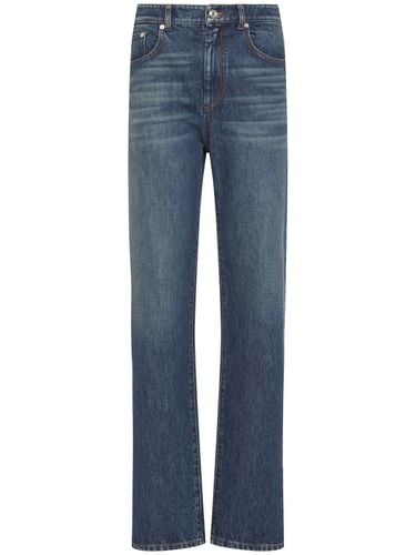 Jeans Dritti Vita Bassa Tasso In Denim - SPORTMAX - Modalova