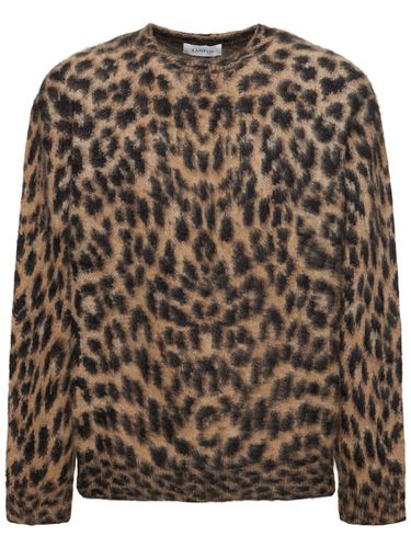 Sudadera Con Estampado De Leopardo - LANEUS - Modalova