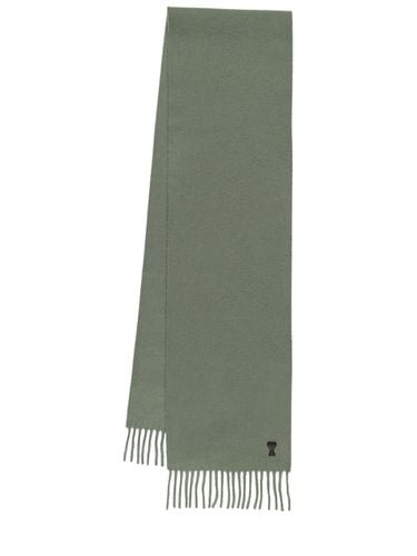 Adc Wool Scarf - AMI PARIS - Modalova