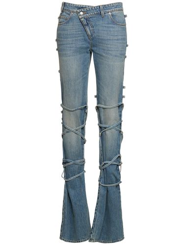 Cotton Denim Jeans - ALEXANDER MCQUEEN - Modalova