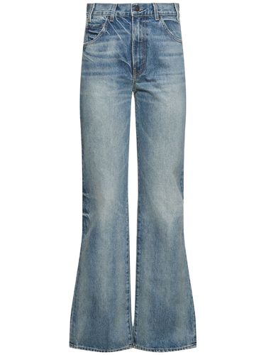 Joan High Rise Flared Cotton Jeans - NILI LOTAN - Modalova