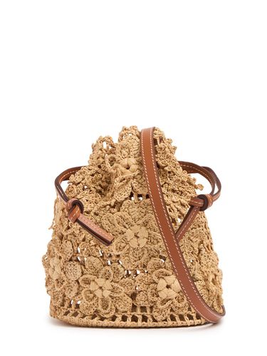 Bolso Floral De Rafia - ZIMMERMANN - Modalova