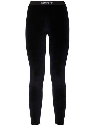 Leggings Stretch Con Logo - TOM FORD - Modalova