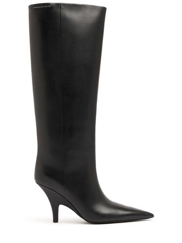 Mm Diablo Leather Tall Boots - ALEXANDER WANG - Modalova