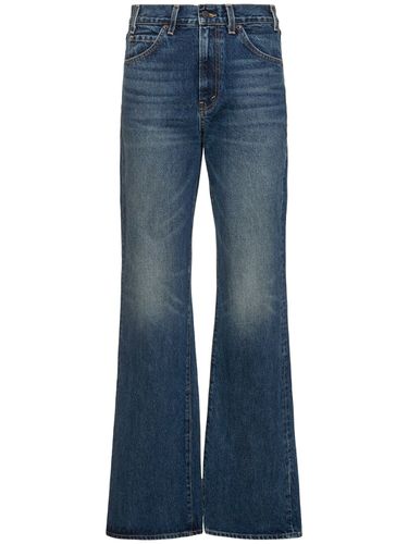 Joan High Rise Flared Cotton Jeans - NILI LOTAN - Modalova