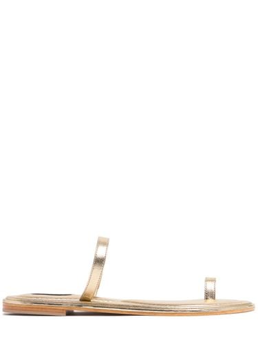 Mm Turi Metallic Leather Sandals - A.EMERY - Modalova