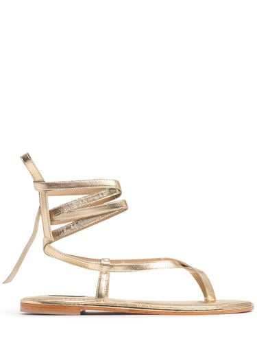 Mm Elliot Metallic Leather Sandals - A.EMERY - Modalova