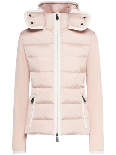 Giacca In Misto Nylon Con Imbottitura E Zip - MONCLER GRENOBLE - Modalova