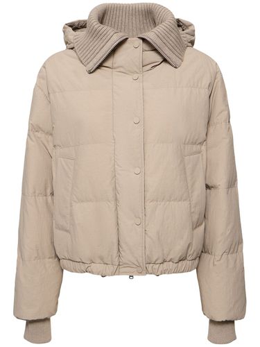 Chaqueta De Plumas De Algodón - BRUNELLO CUCINELLI - Modalova