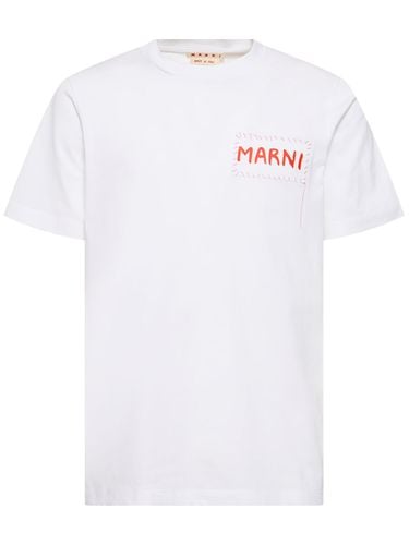 Set Mit 3 T-shirts Aus Baumwollstrick - MARNI - Modalova