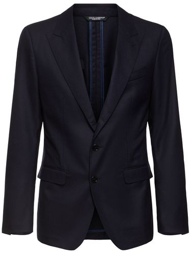 Blazer De Lana - DOLCE & GABBANA - Modalova