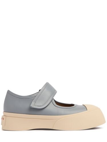 Mm Hohe Loafer Aus Leder „mary Jane Pablo“ - MARNI - Modalova