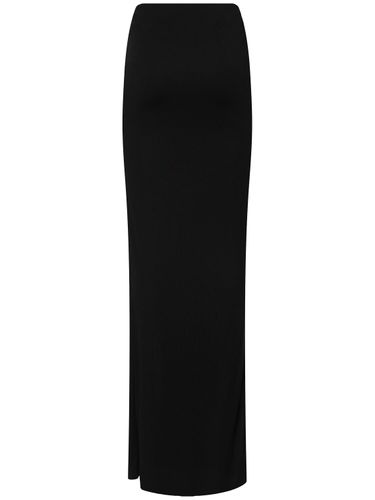 La Jupe Peplo Long Skirt W/ Slit - JACQUEMUS - Modalova